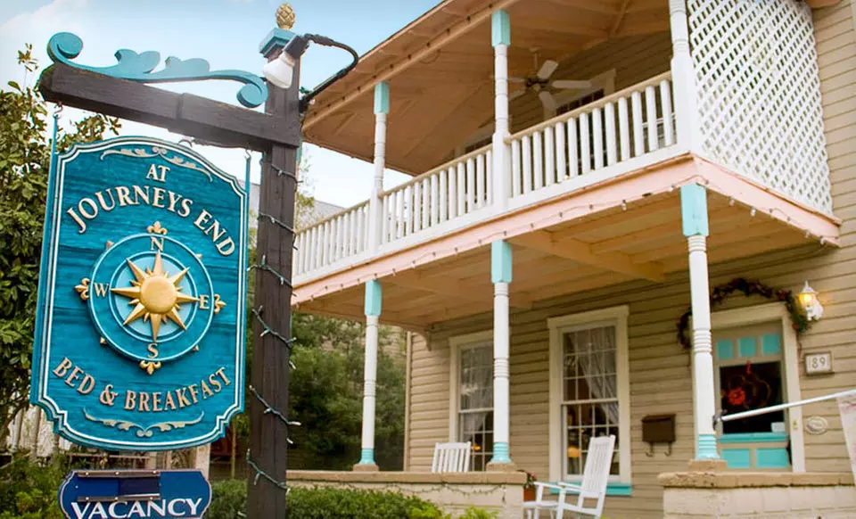 Two-Night Stay at At Journey's End Bed & Breakfast in St. Augustine, FL - Primary Image