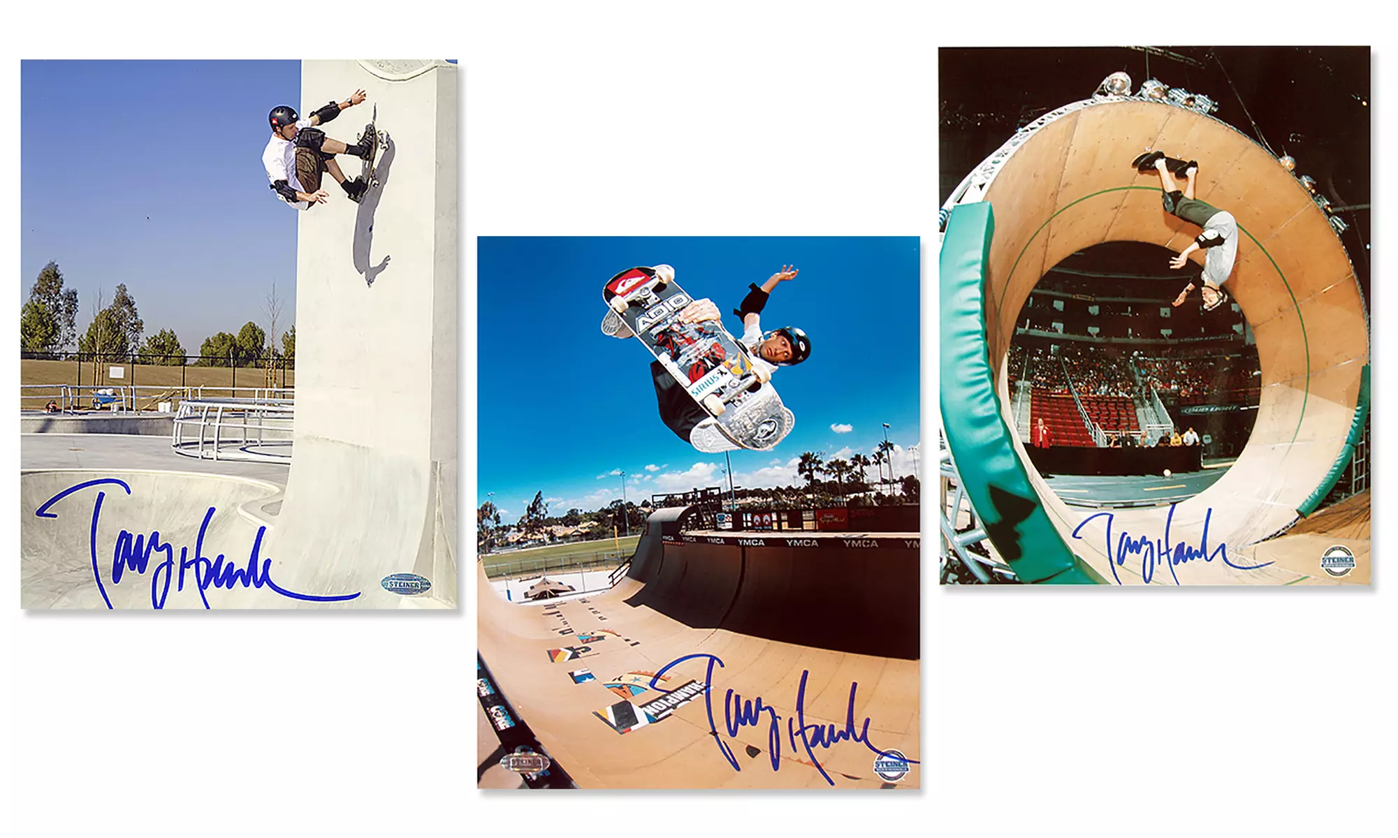 Hand-Signed Tony Hawk Collectible Photos - Primary Image
