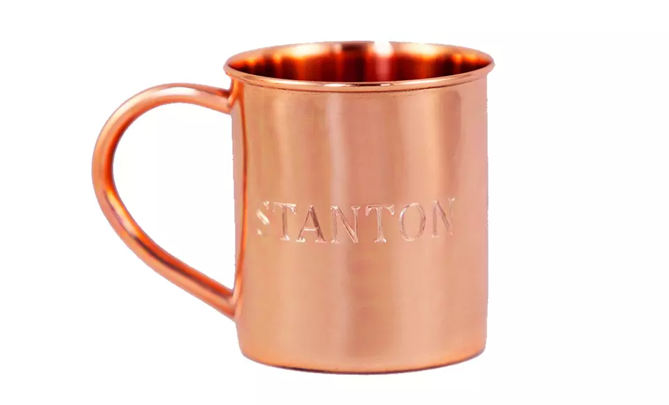 One, Two, or Four 14 Oz. Engraved Pure Copper Moscow Mule Mugs from Alchemade (Up to 43% Off) - Second Medium