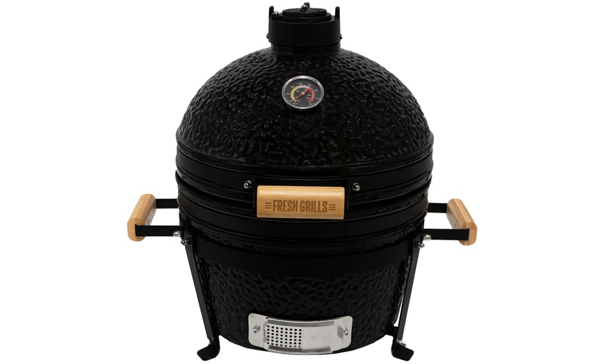 Image 3: 13" or 16" Kamado BBQ Grill