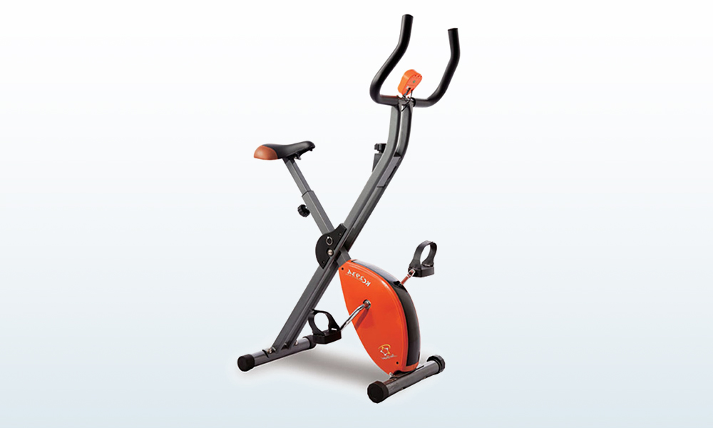 Star shaper best sale folding exercise bike