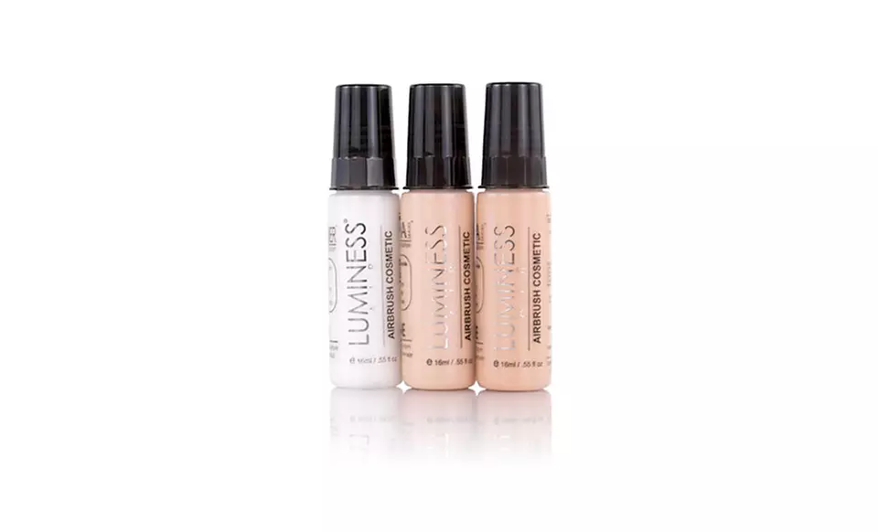 Luminess Air Fundamentals Airbrush Makeup Kit. Multiple Shades Available. - Second Medium