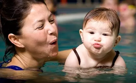  $36 for Four 30-Minute Indoor Swim Lessons at American Swim Academy ($72 Value). Three Locations Available. - Primary Image