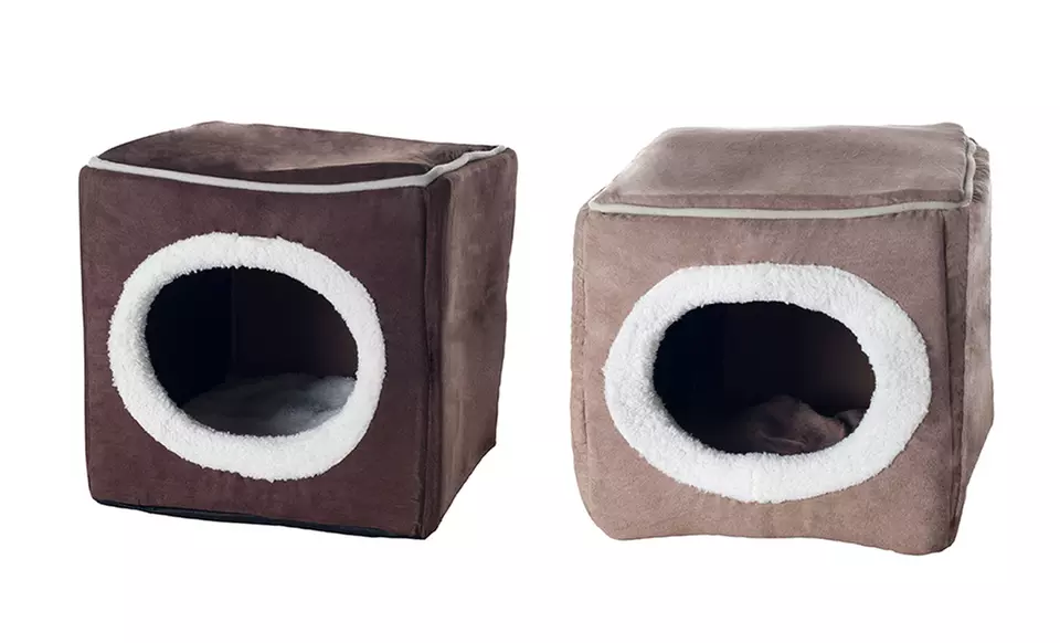 Cozy Cave Enclosed Cube Pet Bed - Primary Image