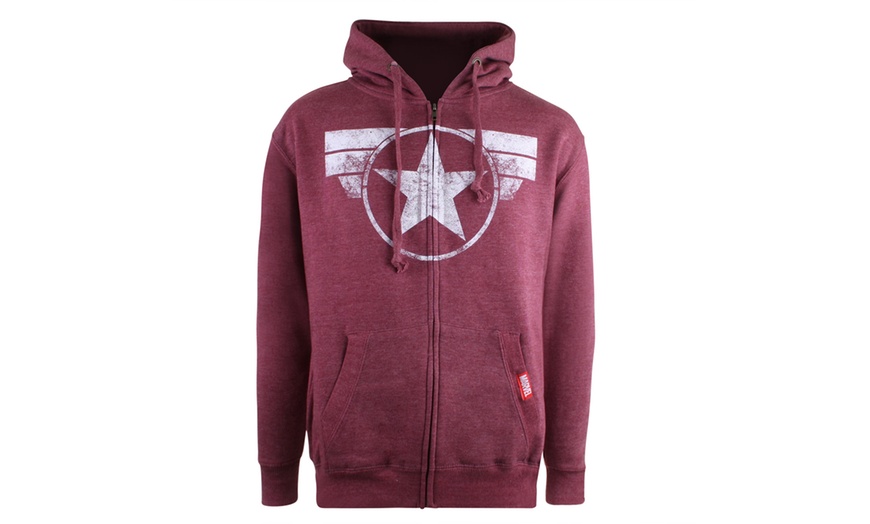 Image 2: Marvel Men's Zip Hoodie