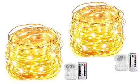 Lampadine di Natale LED bianco caldo per interni ed esterni