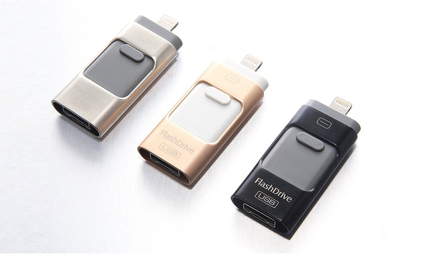 Image 2: 3-in-1 iFlash Drive Memory Stick