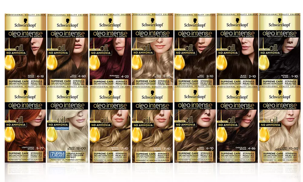 Schwarzkopf Oleo Intense Permanent Oil Colours 519g - Primary Image