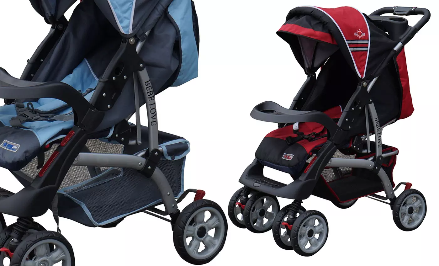 BebeLove Full-Sized Deluxe Stroller - Primary Image