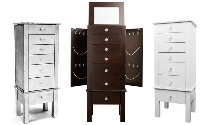 Hives And Honey Jewelry Armoire Groupon Goods