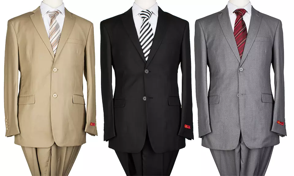 Eleganza by Giorgio Sanetti Slim Fit 2-Piece Suits - Primary Image
