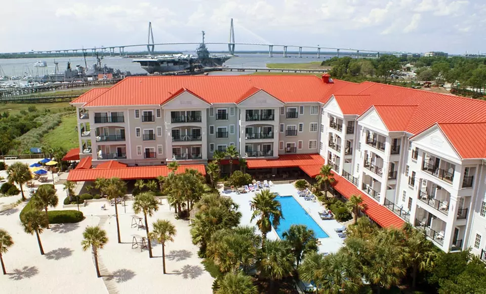 Stay with Daily Charm Breakfast at Charleston Harbor Resort and Marina in Mount Pleasant, SC. Dates into September.  - Primary Image