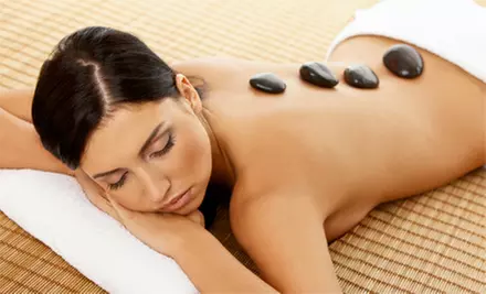 90-Minute Hot-Stone Foot and Body Massage for One or Two at Ling Foot Spa in Pleasant Hill (Up to 54% Off) - Primary Image