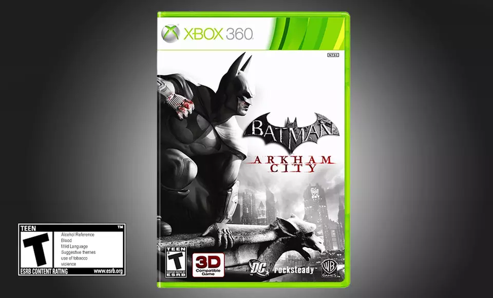 Batman: Arkham City Download Card for Xbox 360 - Primary Image