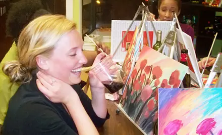 Kids' Open Art Studio, BYOB Painting Class, or BYOB Mosaic Class at Chicago Art and Design Center (Up to Half Off) - Primary Image