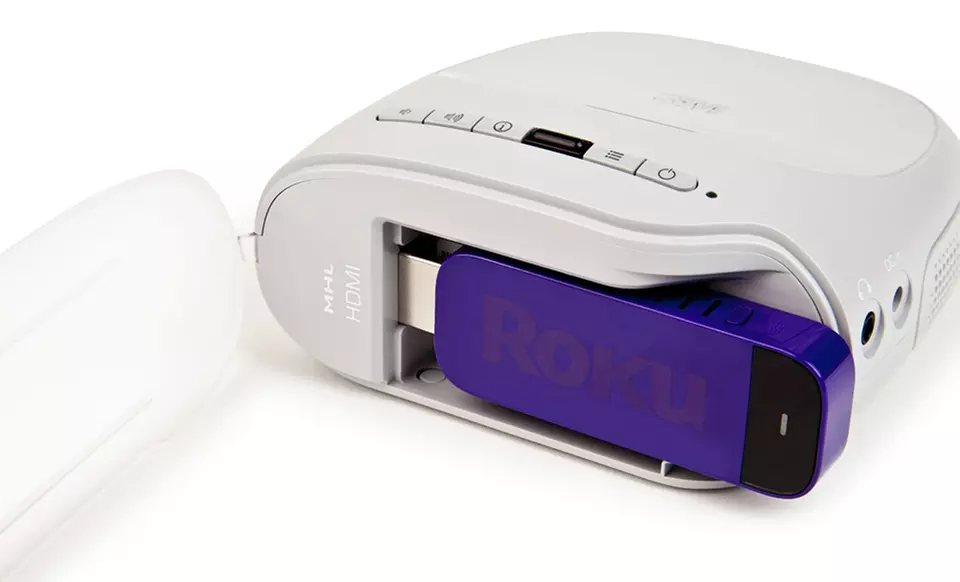 3M Portable Wireless Projector with Roku Streaming Stick. Free Returns. - Primary Image