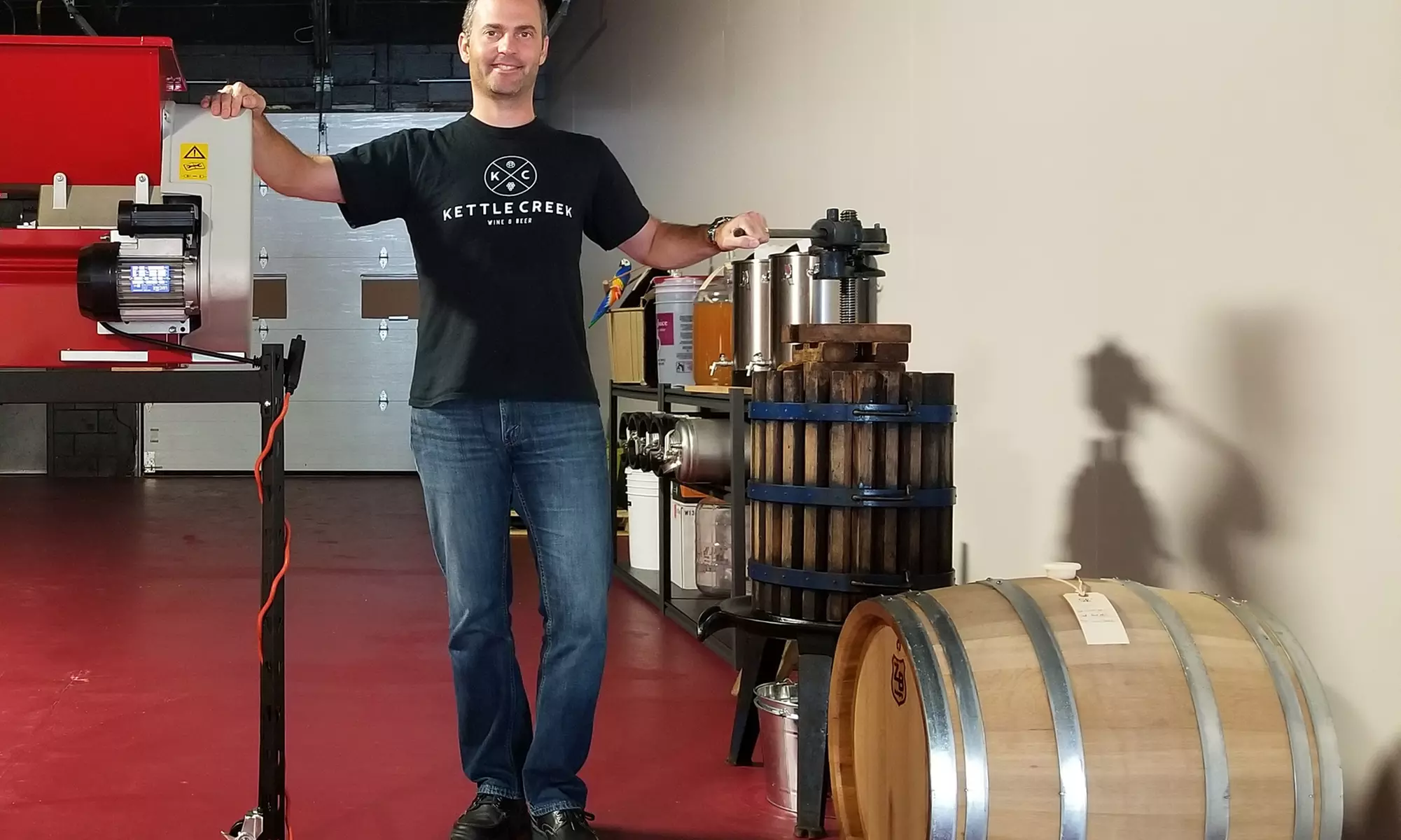 45-Minute Wine-Making Class and Take-Home Wine for One or Two at Kettle Creek Wine and Beer (Up to 34% Off)
 - Second Medium