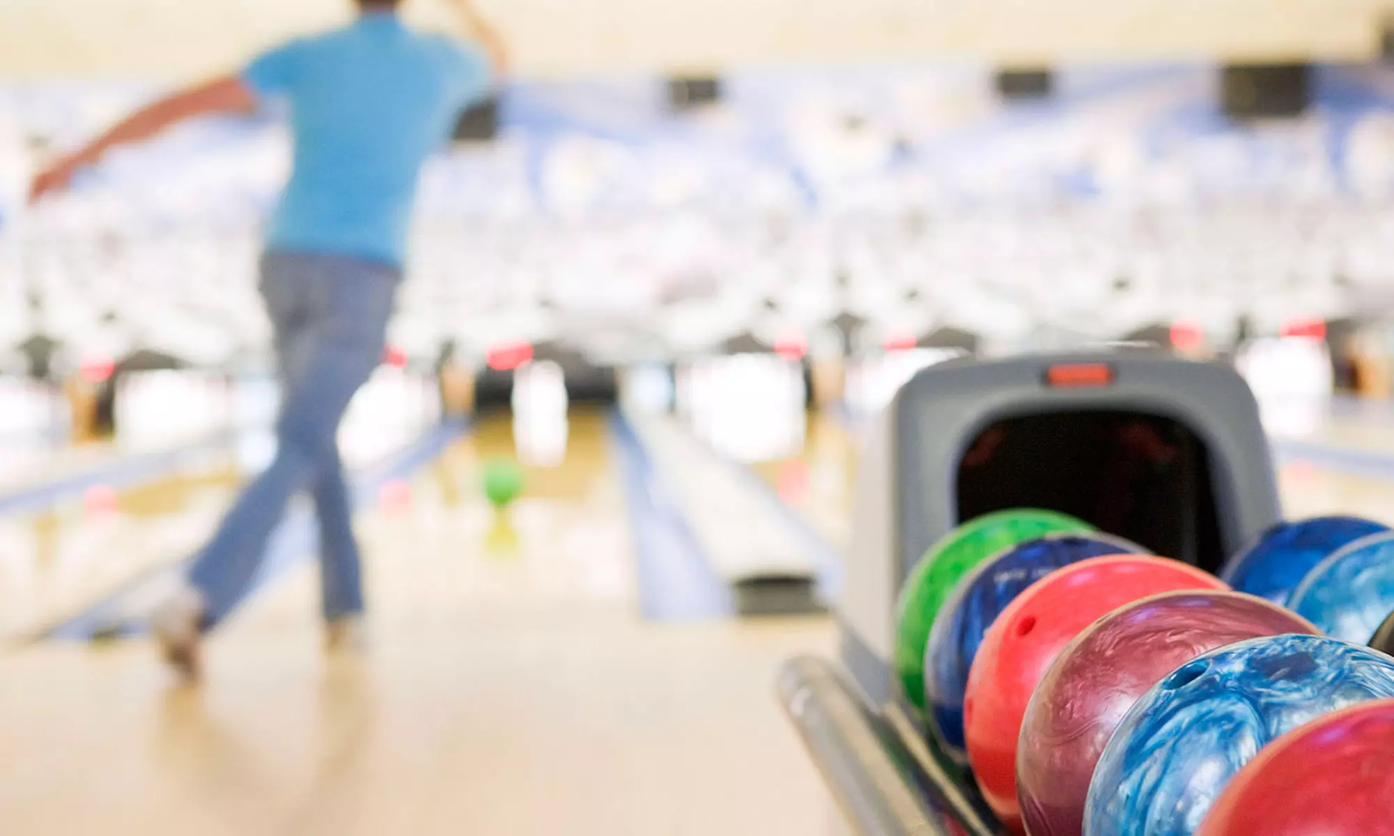 2 Games of Bowling with Shoe Rentals for 1 or 2﻿ or Bowling, Pizza, and Soda for 4 at B&B Lanes (Up to 56% Off) - Primary Image