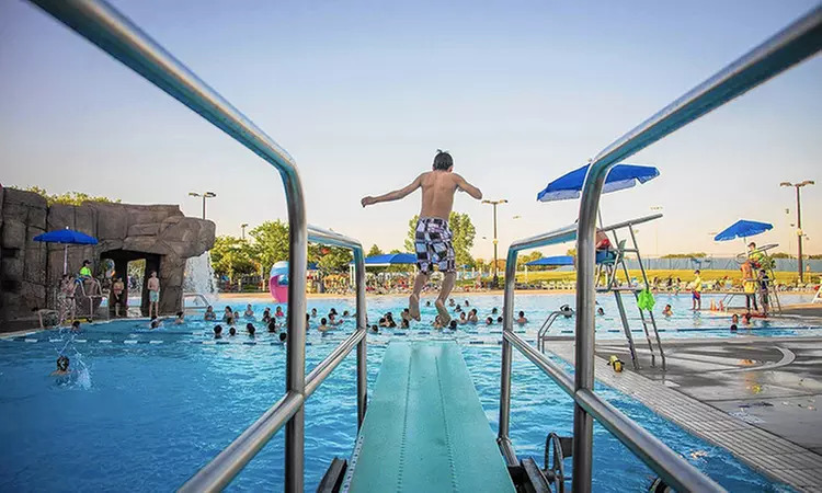 Single-Day Water Park Admission for Two, Three, or Four from Wheeling Park District - Primary Image