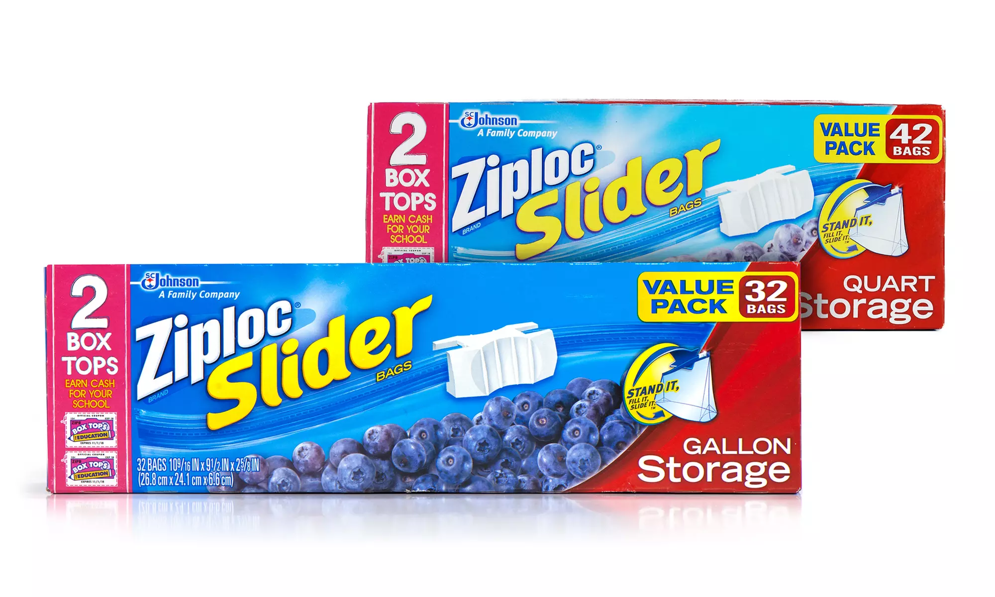 Ziploc Slider Storage Bags (3-Pack) - Primary Image