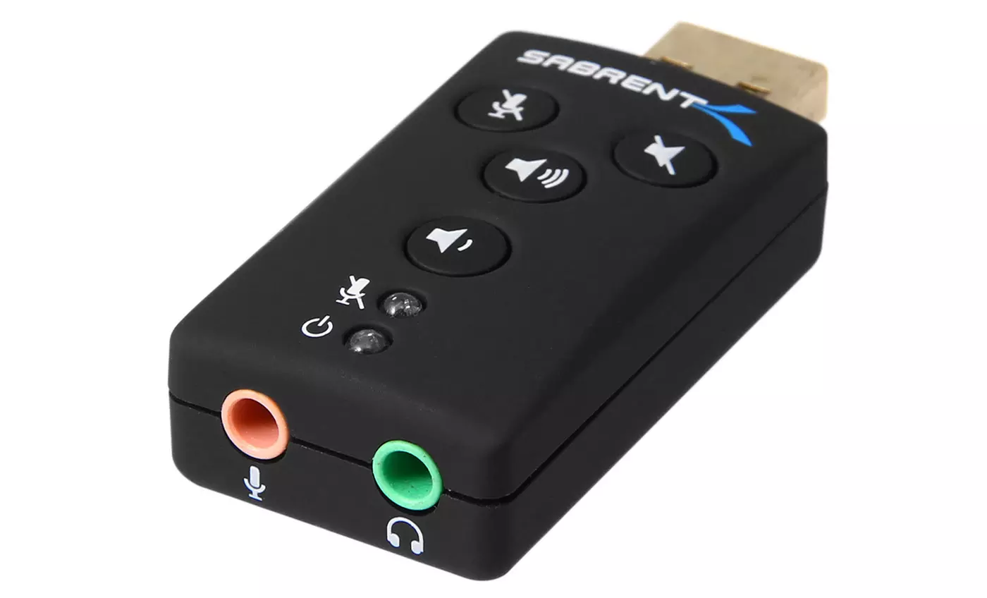 Sabrent USB-AUDD Audio Sound Card Adapter - Second Medium