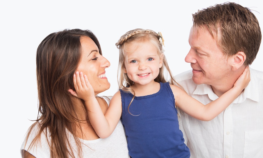 Image 1: Family Photoshoot with Framed Print