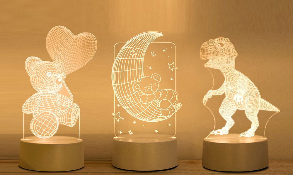 3D Illusions-Nachtlicht