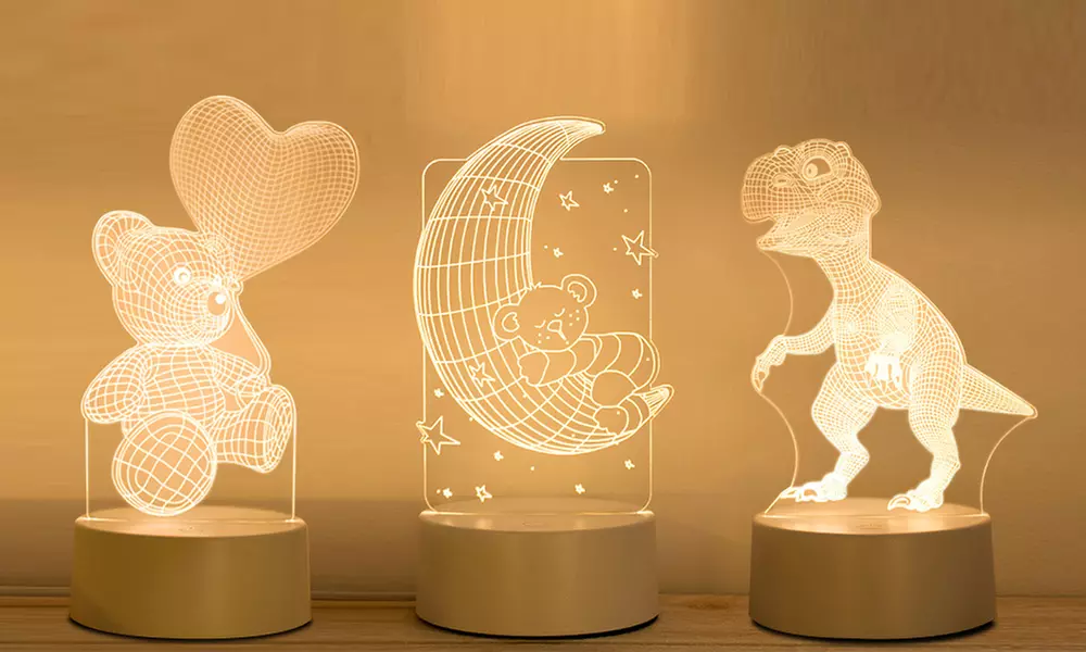 3D Illusions-Nachtlicht