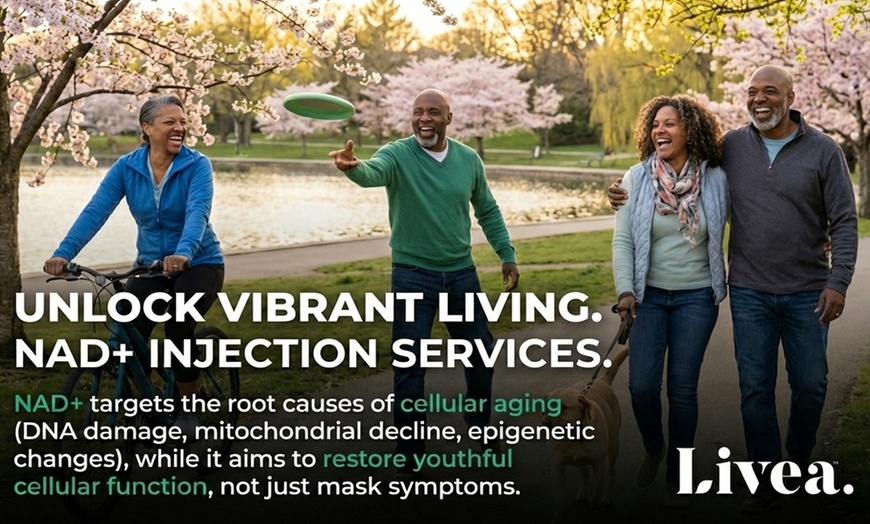Image 6: NAD Injections for Vitality & Wellness at Livea
