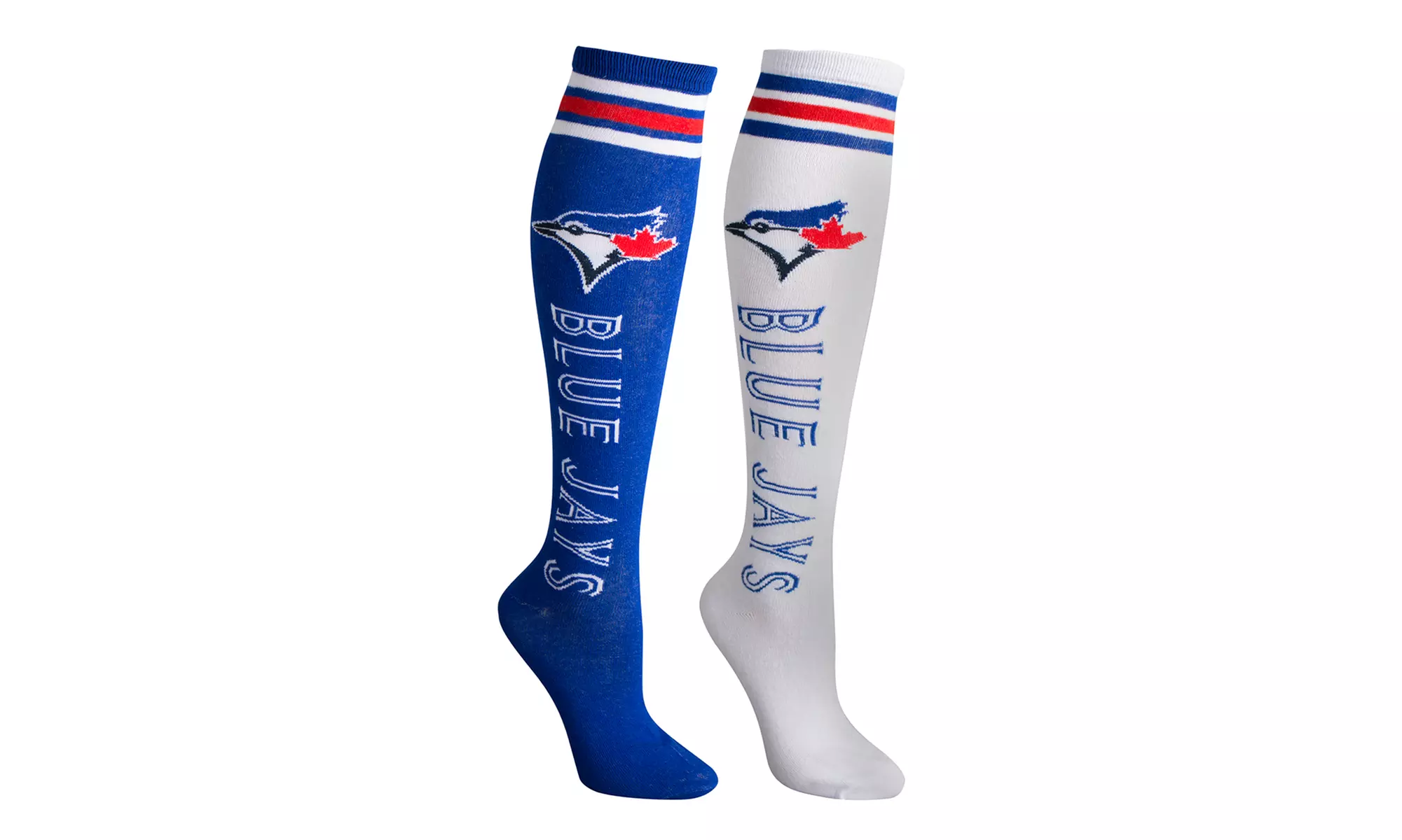 Officially-Licensed Toronto Blue Jays Knee-High Socks (2-Pack) - Primary Image