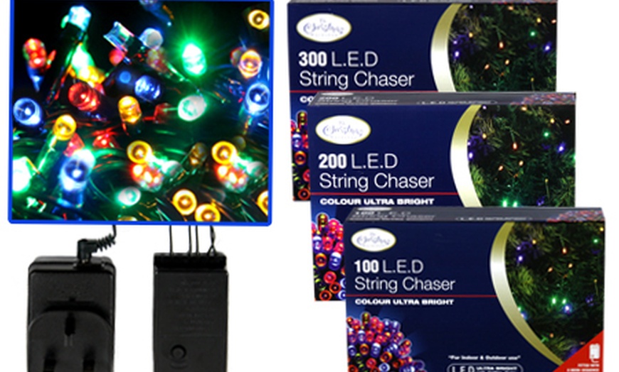 Image 4: String of 100 LED Chaser Lights