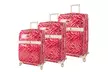 Roxanne Collection 3-Piece Luggage Set or Under-Seat Bag Carry-On - Second Medium