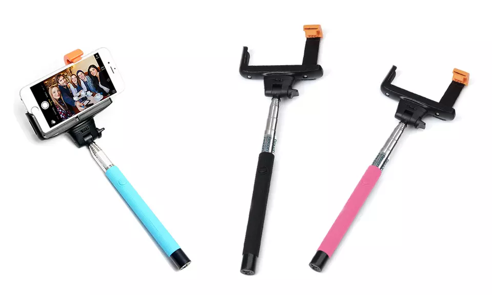 Flexion Extendable Wireless Bluetooth Selfie Stick - Primary Image