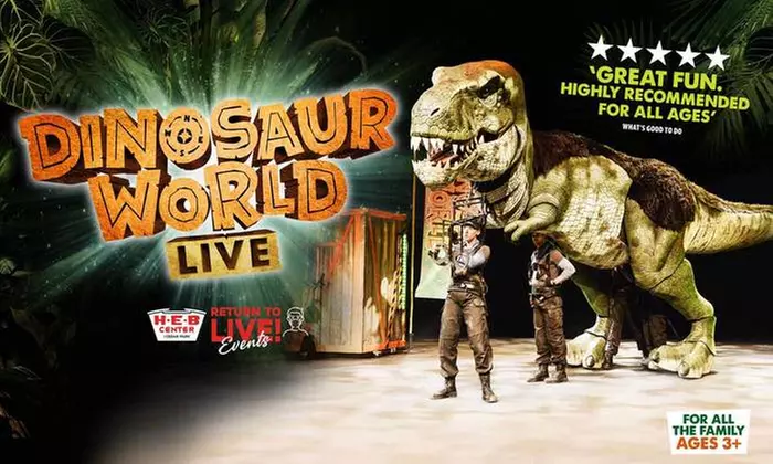 Dinosaur World Live on March 3 at 6:30 p.m. - Primary Image