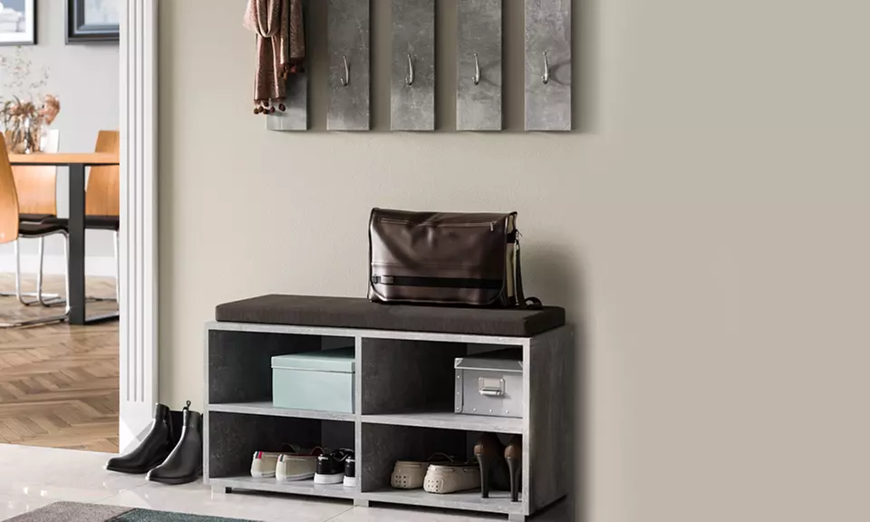 Meuble d'entrée, banc + porte manteau - Primary Image