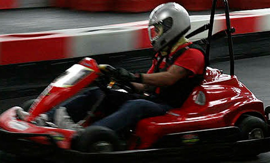 Image 1: Indoor Karting Event for 10