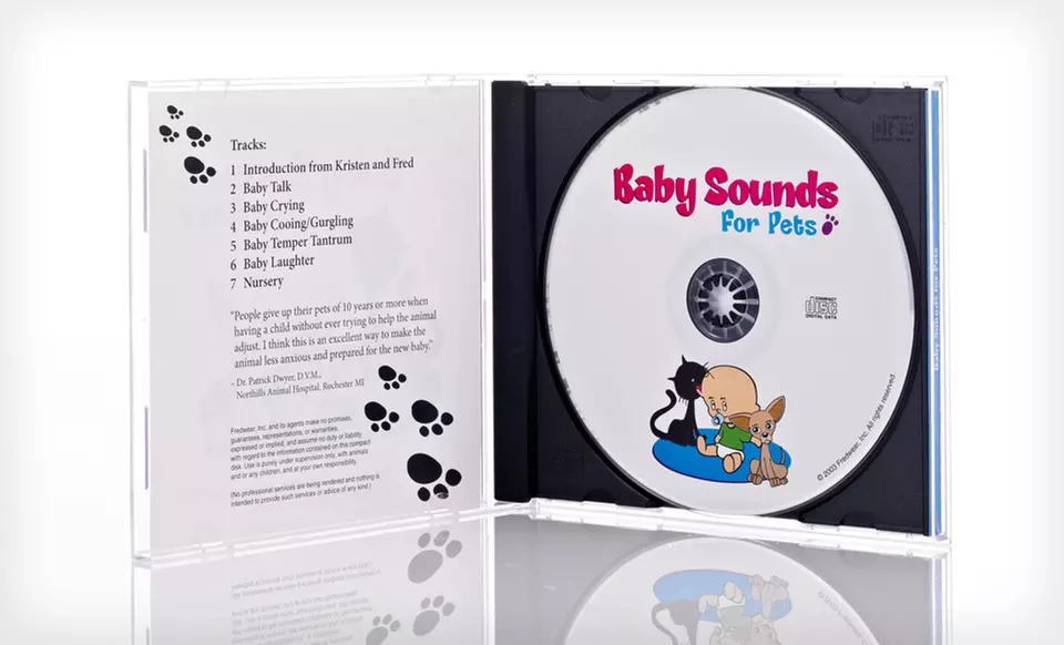 $8 for a Baby Sounds for Pets CD ($16.99 List Price). Free Returns. - Second Medium