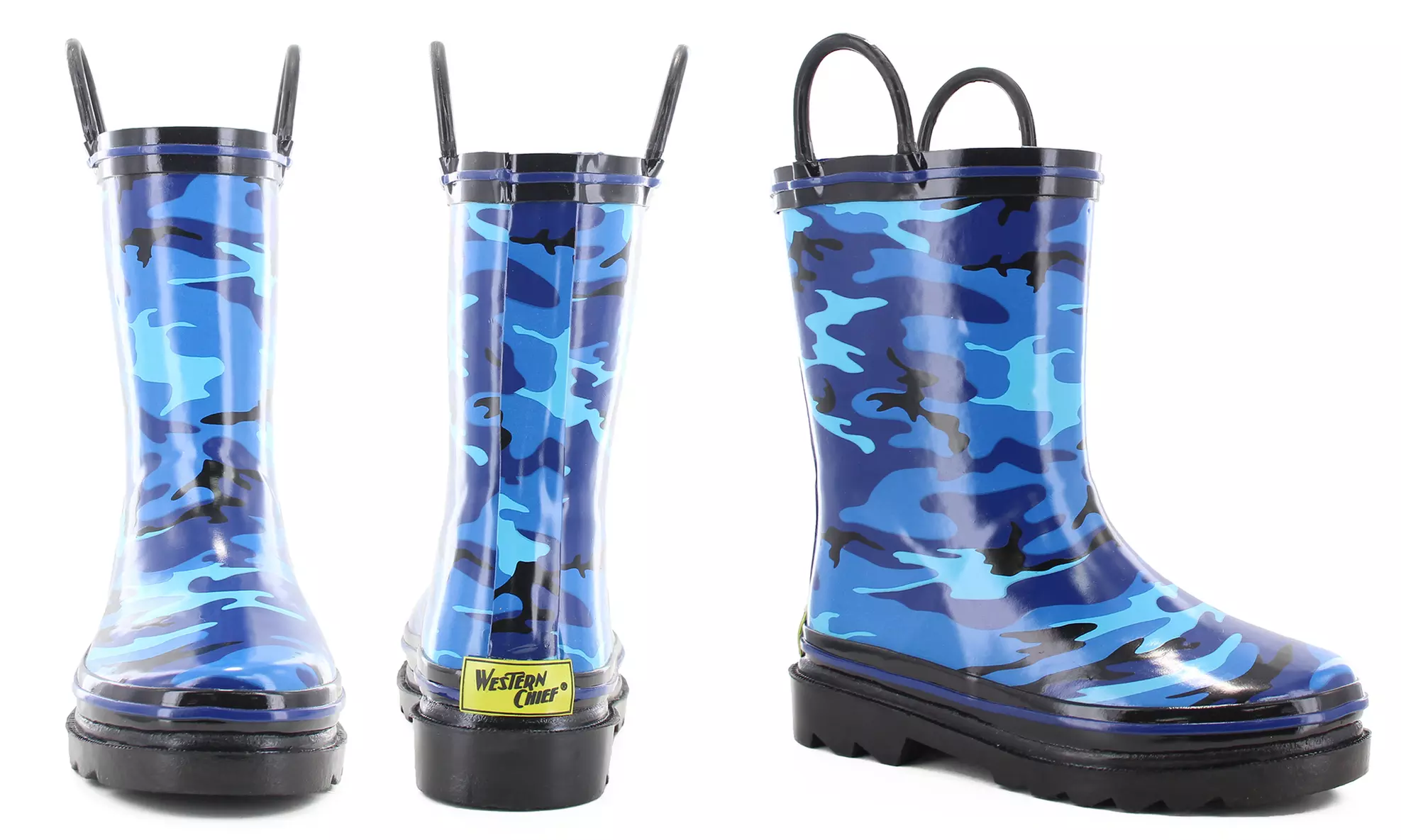 Western Chief Kid's Printed Rain Boots (Size 9/10) - Primary Image