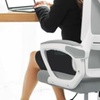 Image 4: Ergonomic Office Chair with Adjustable Back Support and Headrest