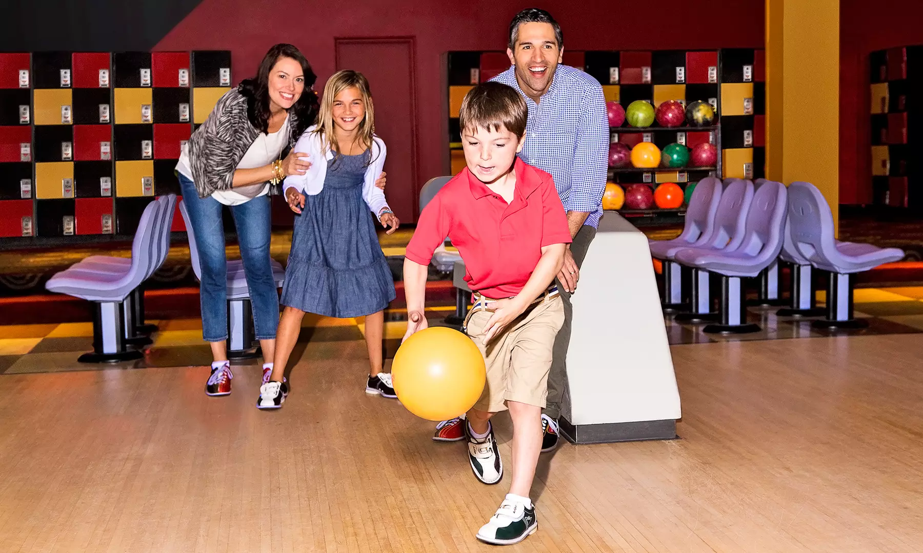Bowling and Shoe Rental for Two, Four, or Six at AMF Bowling Co. (Up to 54% Off) - Primary Image