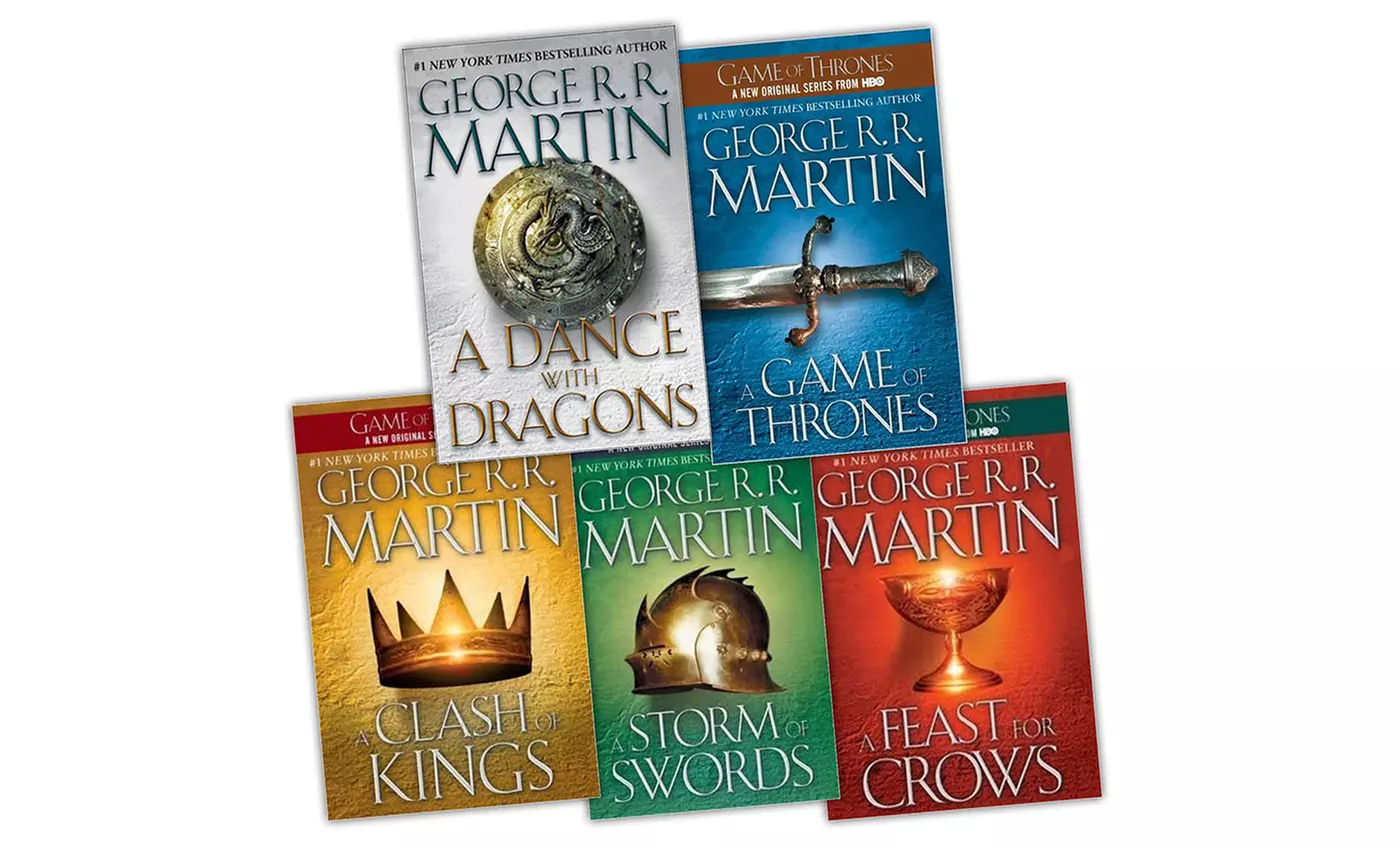 Game of Thrones 5-Novel Box Set - Second Medium