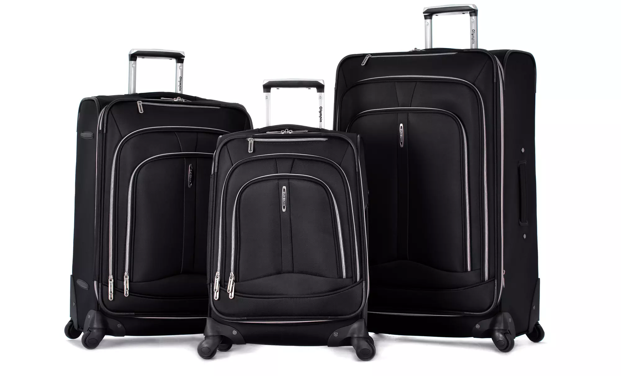 Olympia Marion 3-Piece Luggage Set with Covers - Second Medium