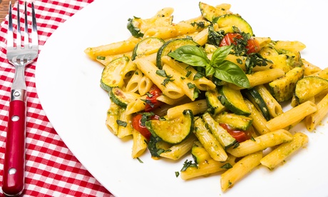 Menu d'asporto da 3 portate vegetariane, di carne o di pesce per una persona offerto da Masterfood Catering