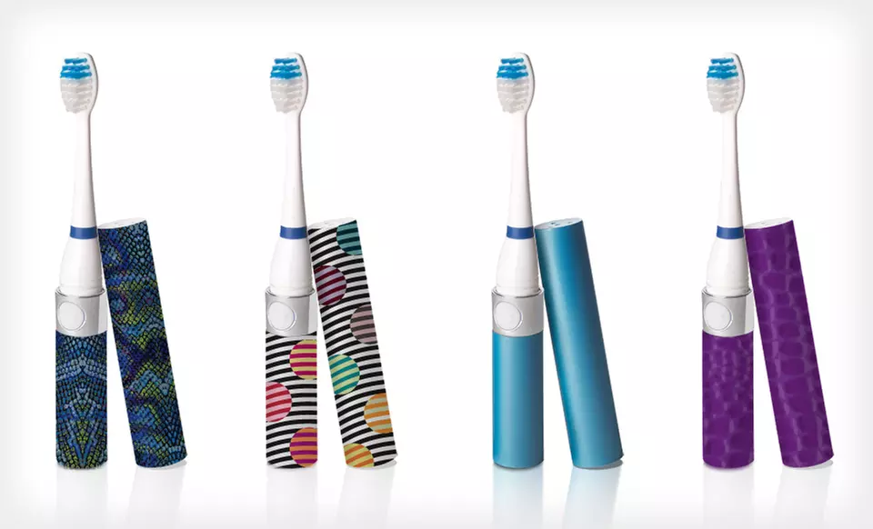 $9.99 for a Violight Slim Sonic Toothbrush ($14.95 List Price). 18 Designs Available. - Second Medium