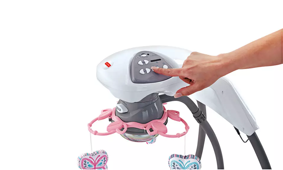Fisher-Price Pink Petals Cradle 'n Swing - Second Medium