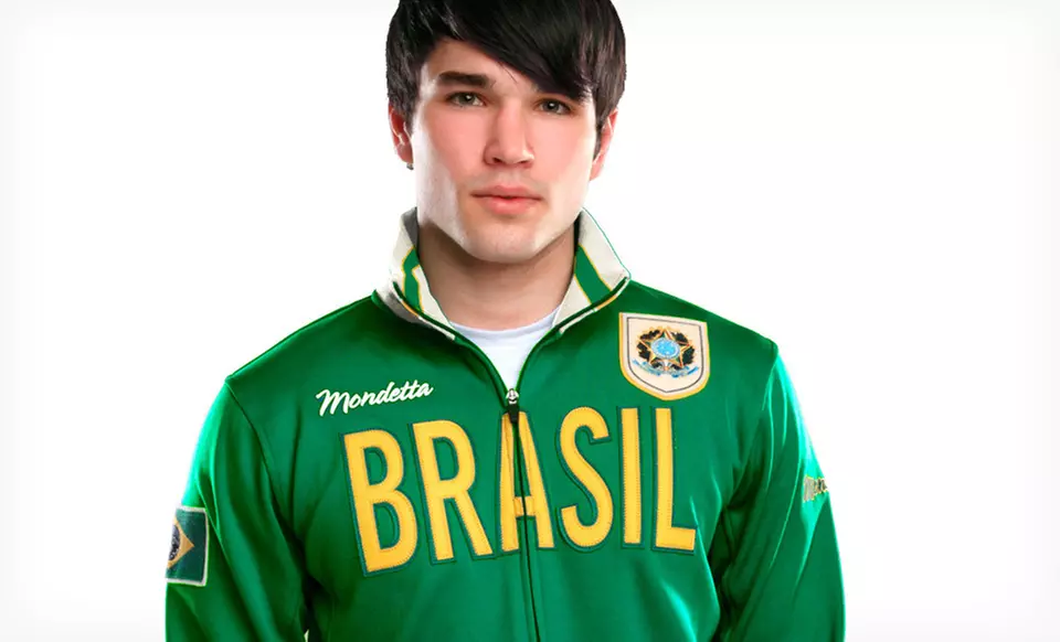 $29.99 for a Mondetta Unisex Track Jacket ($79.99 List Price). Multiple Options Available. Free Shipping and Returns. - Second Medium