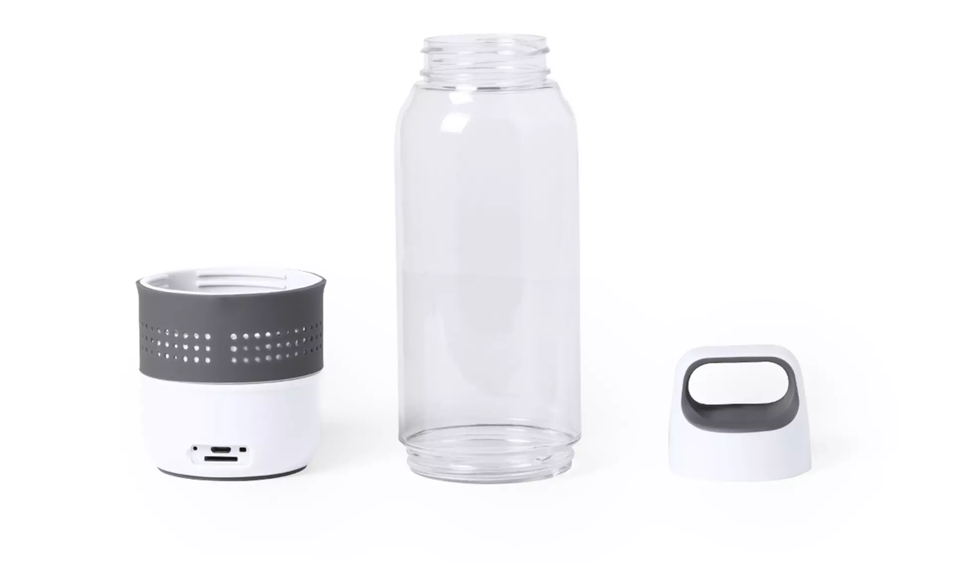 1 ou 2 bouteilles de 500 ml avec haut-parleur bluetooth intégré dans la base - Image 5
