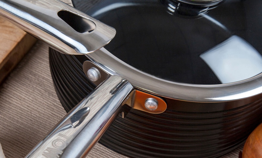 Image 5: Tower Linear 3-Piece Saucepan Set