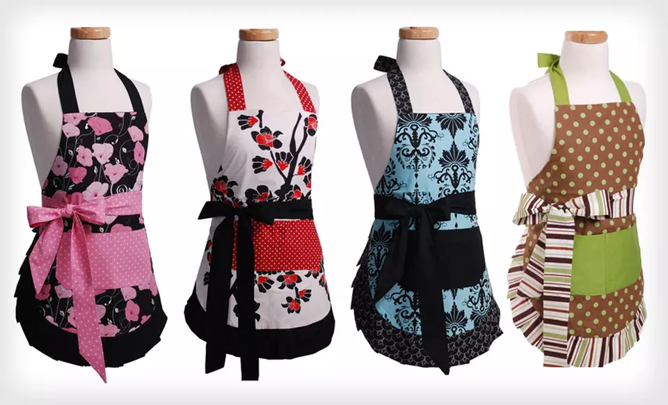 Women’s and Girl’s Vintage-Inspired Aprons by Flirty Aprons (Up to 66% Off). Multiple Styles Available. Free Returns. - Second Medium