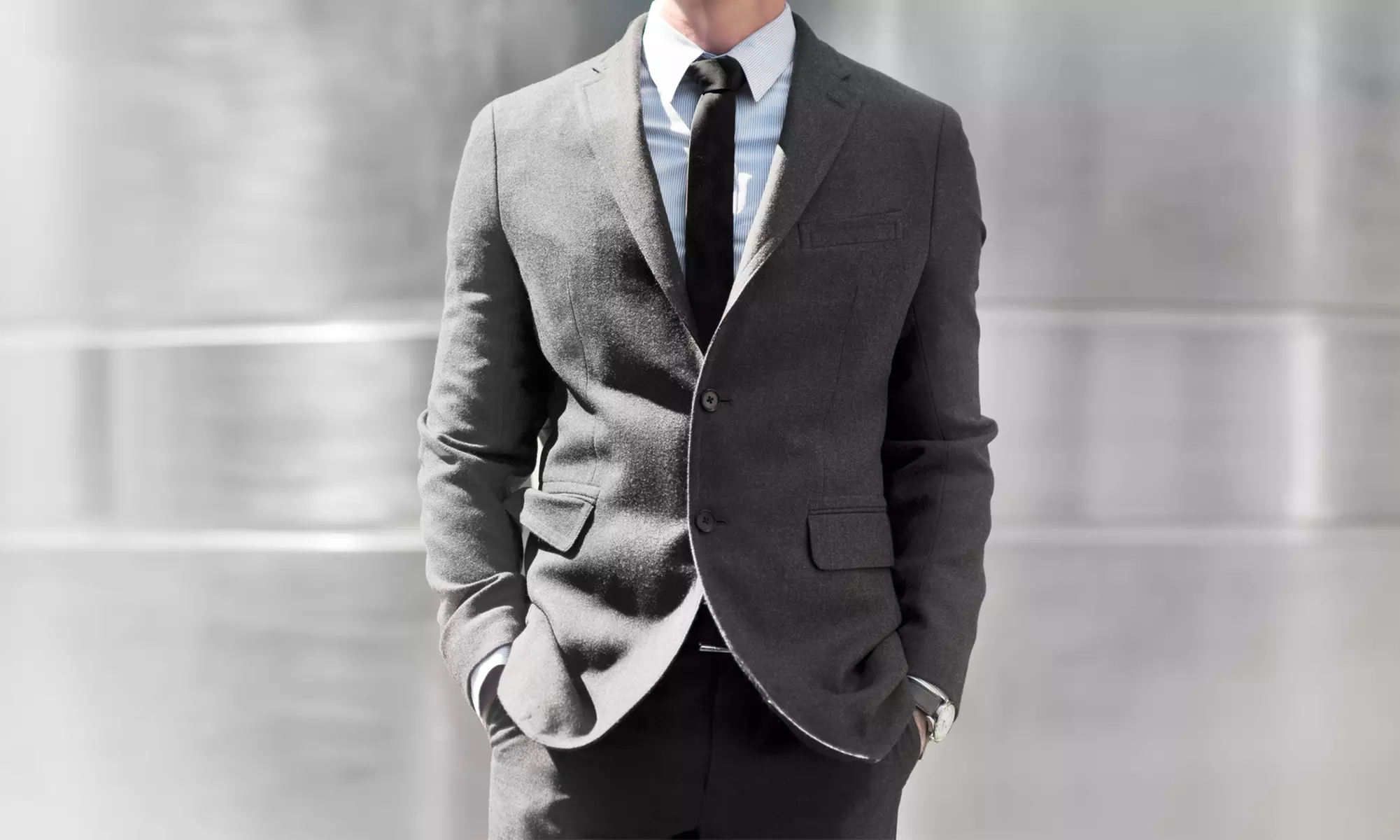 Three Custom Shirts or Full Bespoke Suit in a Choice of Colors at Peter Parvez (Up to 62% Off) - Primary Image